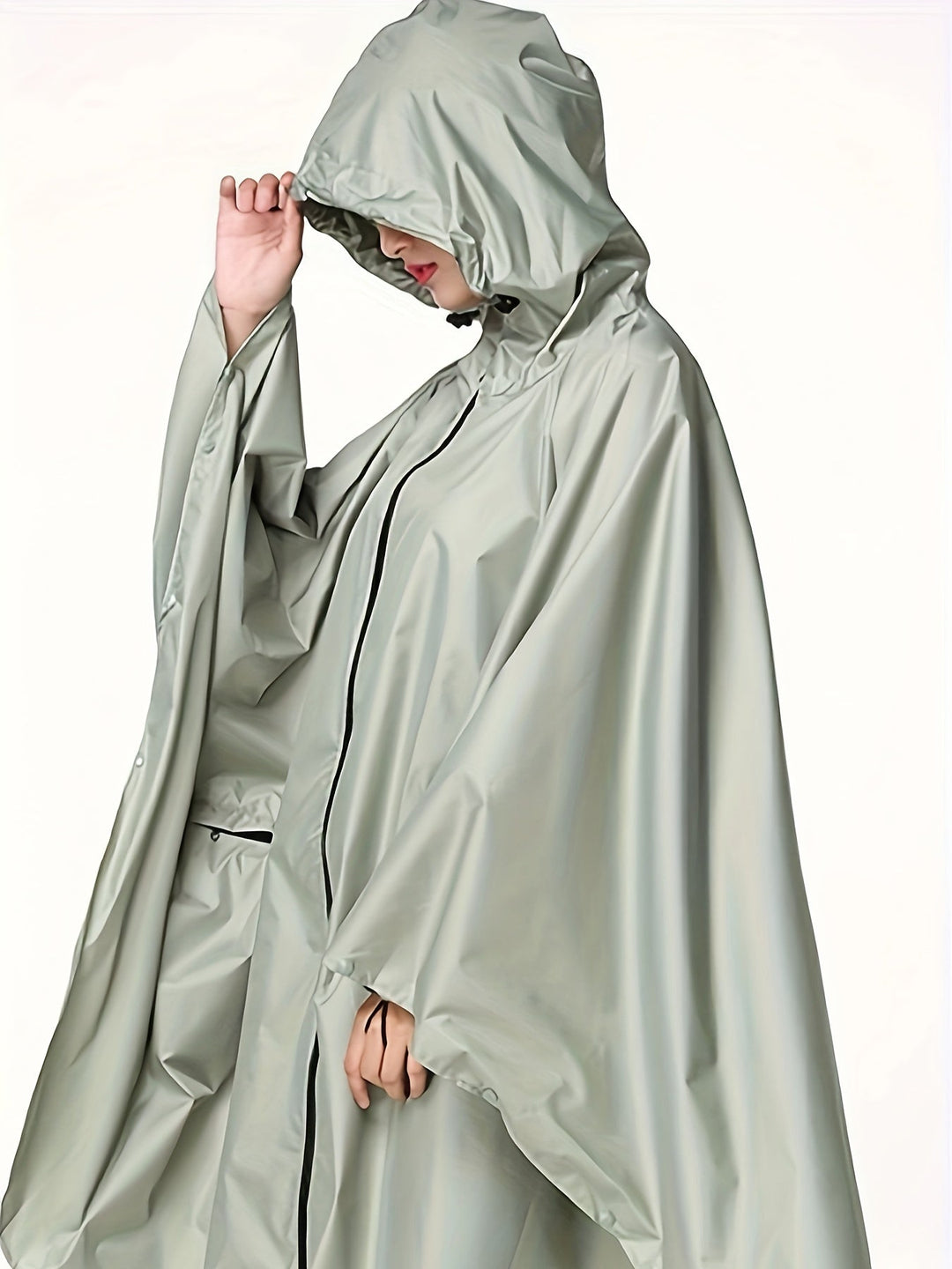 Drune | Wasserdichter Regenponcho Mit Kapuze