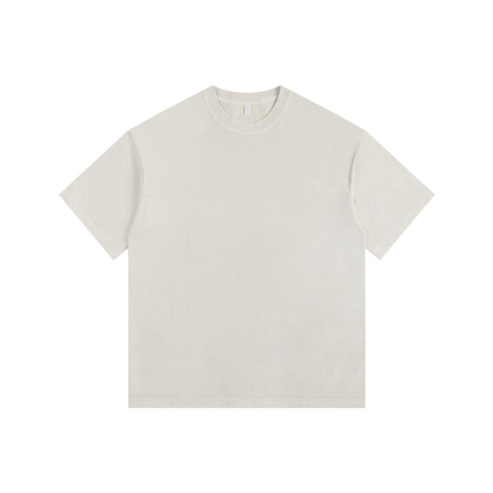 Drune | Schillerndes altes kurzes T-Shirt mit Färbung