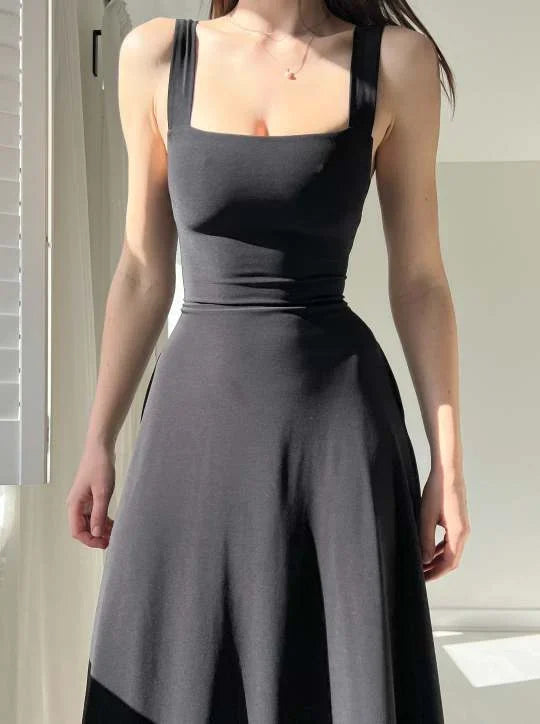 Drune | Elegante Rückenfreie Maxi Kleid
