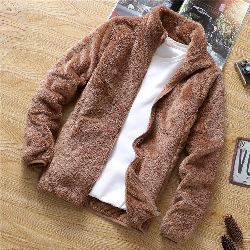Drune | Doppelseitige Fleece Jacke