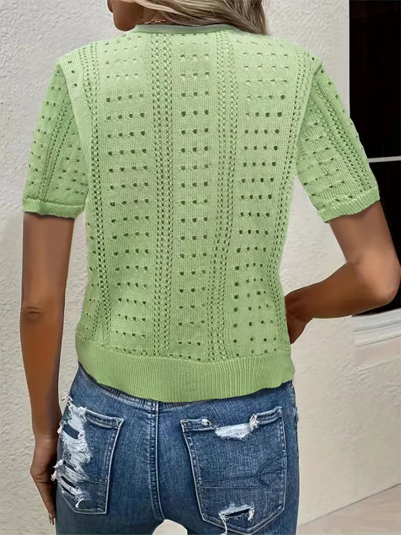 Drune | Vielseitiger Komfort, Elegante Strickjacke Mit V-ausschnitt Für Frauen
