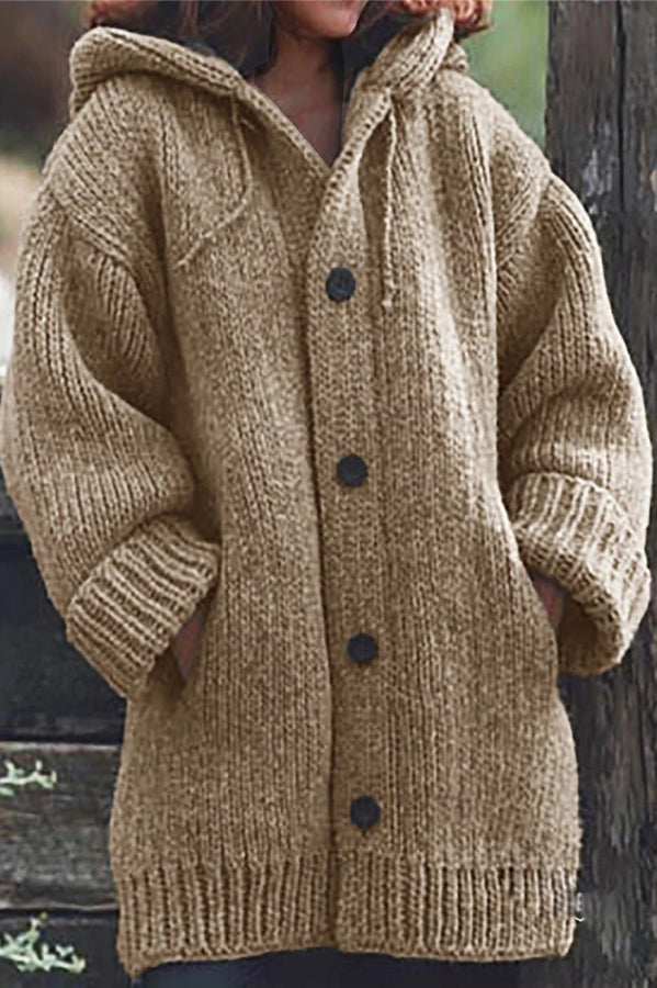 Drune | Lässige und Bequeme Strickjacke