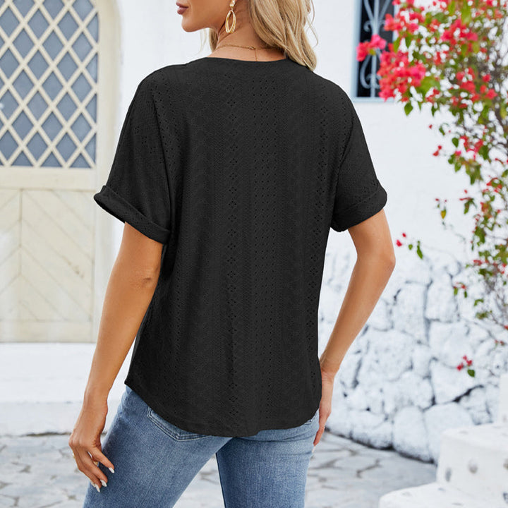 Drune V-Ausschnitt T-Shirt