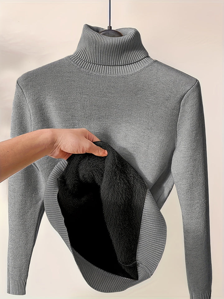 Drune | Foret Rollkragenpullover Warm und Weich Perfekt Für Den Winter