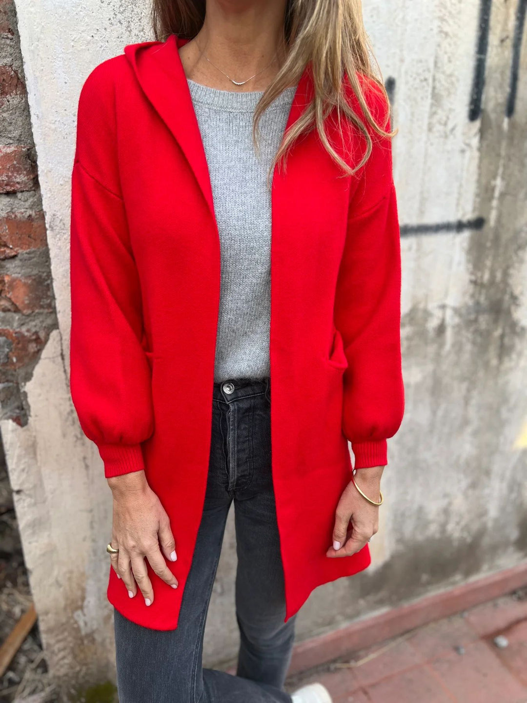 Drune | Casual-Jacke mit Kapuze und Taschen