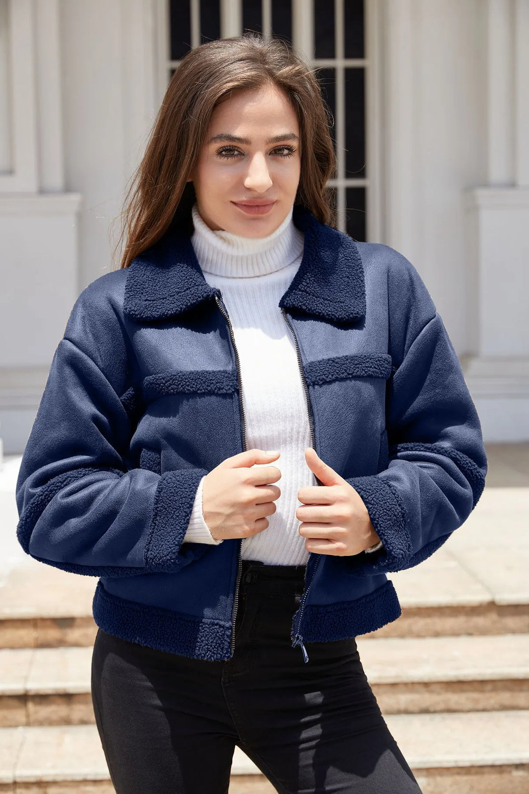 Drune | Fleecejacke Warm und Trendy für Damen