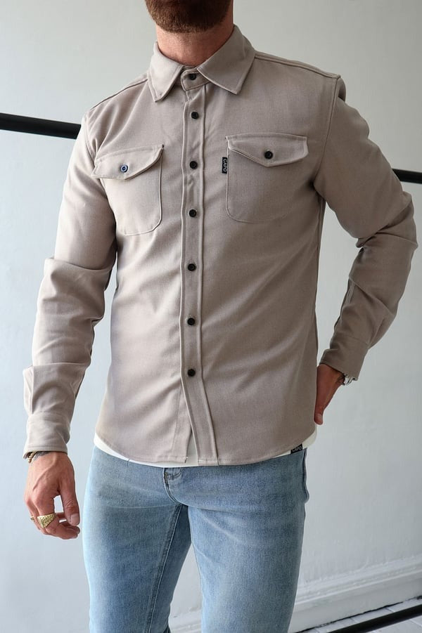 Drune | Männer Casual Wickeljacke