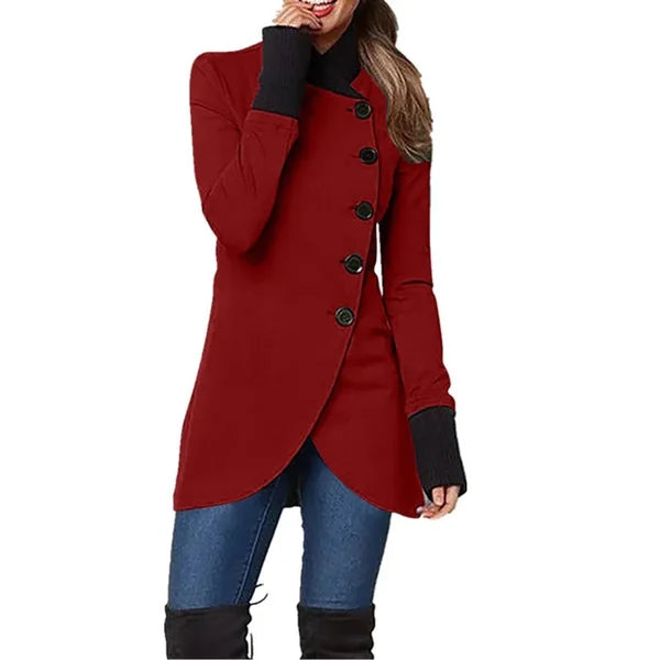 Drune | Jacke mit Eckigem Knopfverschluss