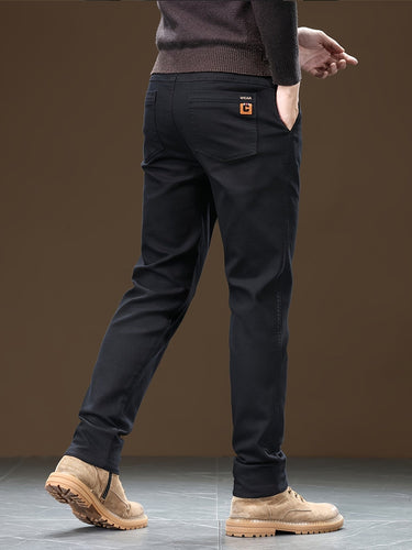 Drune | Baumwoll Herren Chino Hose, Reguläre Passform, Dehnbarem Stoff