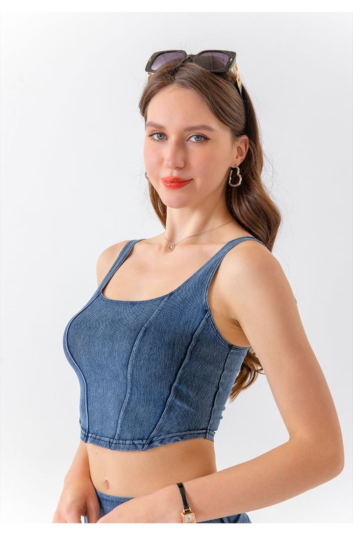 Drune | Sportweste aus Denim