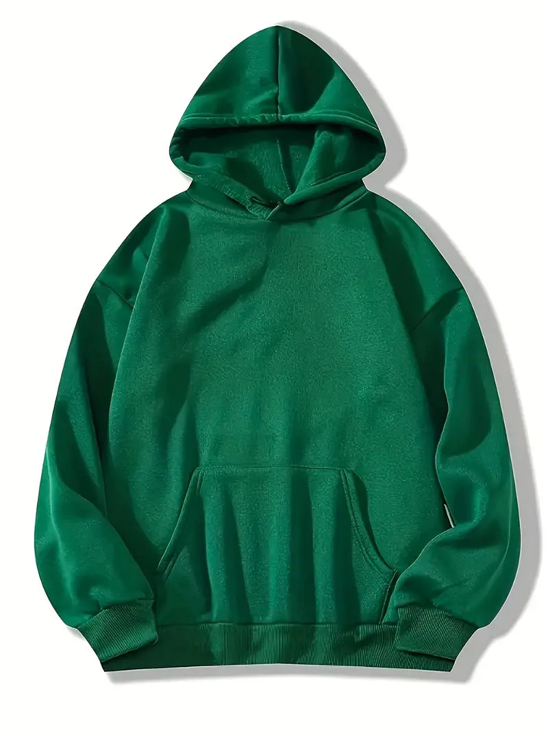 Drune | Bequemer Einfarbiger Damen Hoodie mit Kapuze