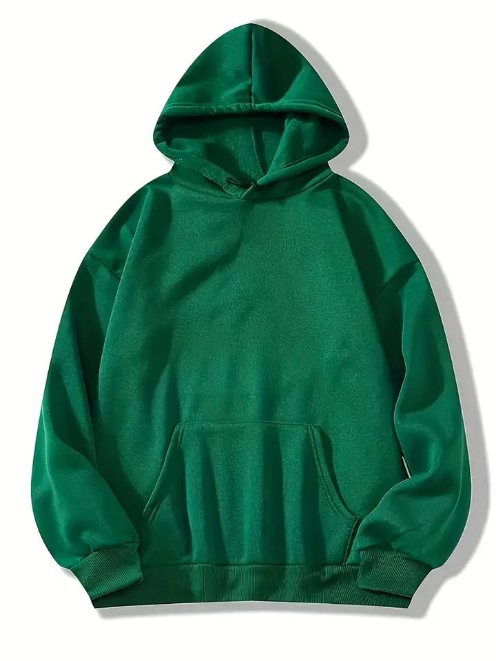 Drune | Bequemer Einfarbiger Damen Hoodie mit Kapuze