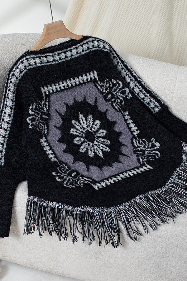 Drune | Strickpullover mit Quasten-Saum
