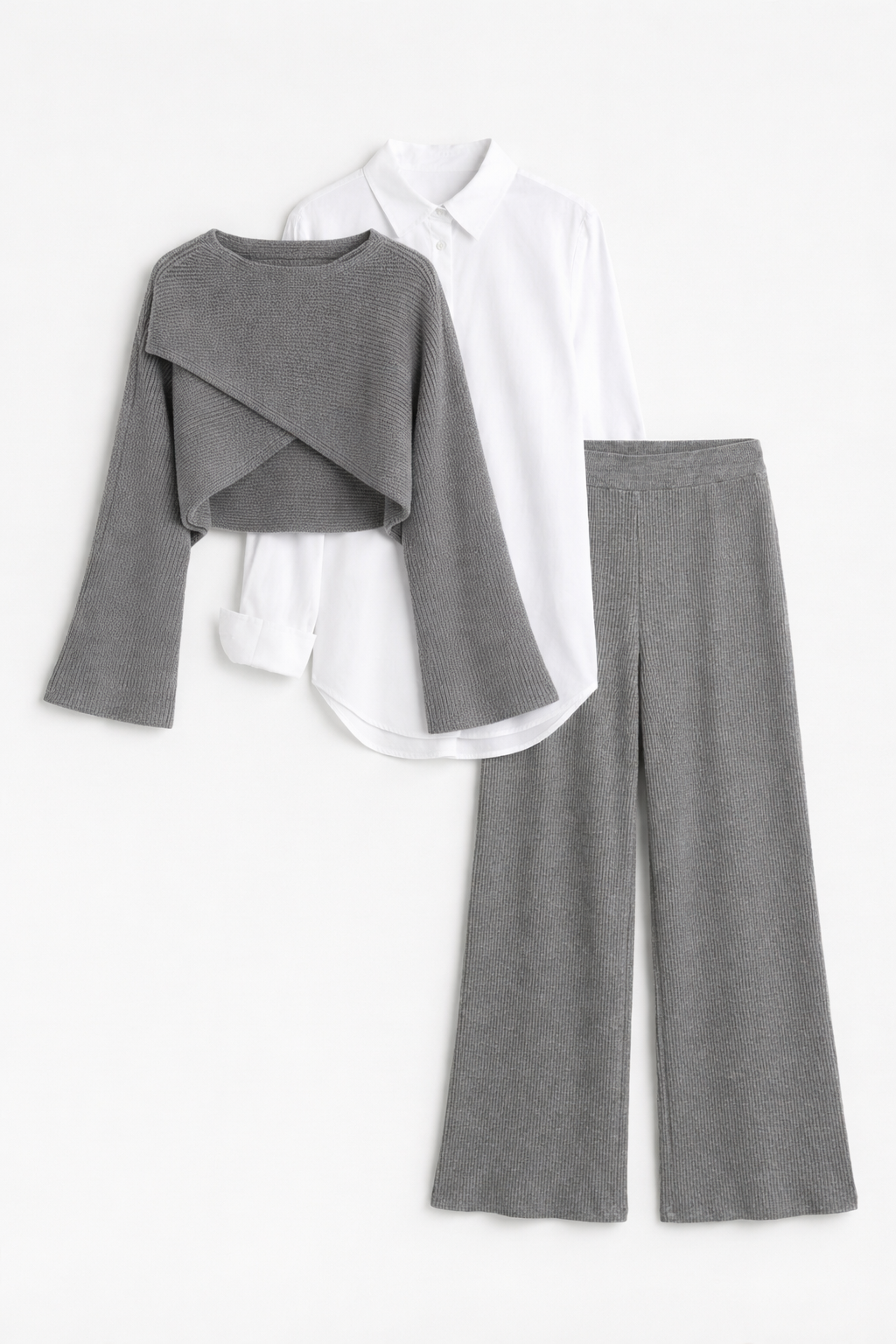 Bequemes Damen Dreiteiliges Set | Drune