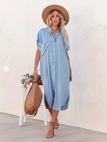 Drune | Weiches Jeanskleid für Damen
