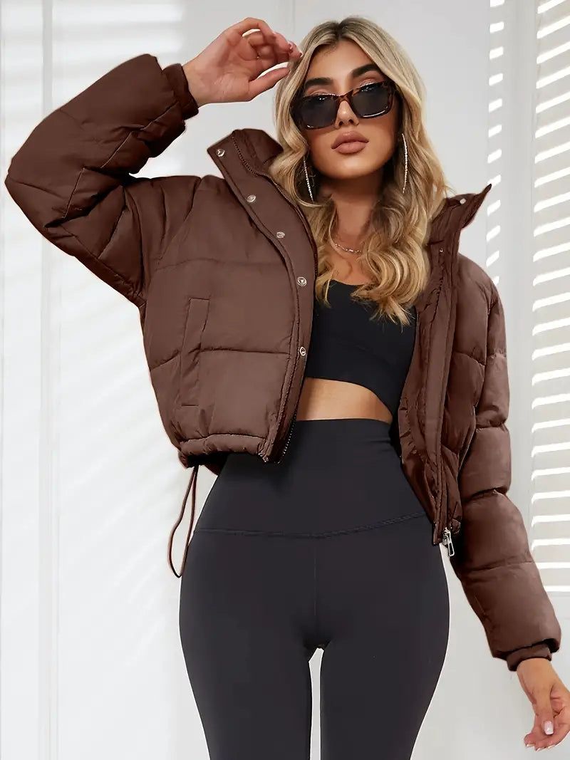 Drune | Taillierte Gesteppte Jacke