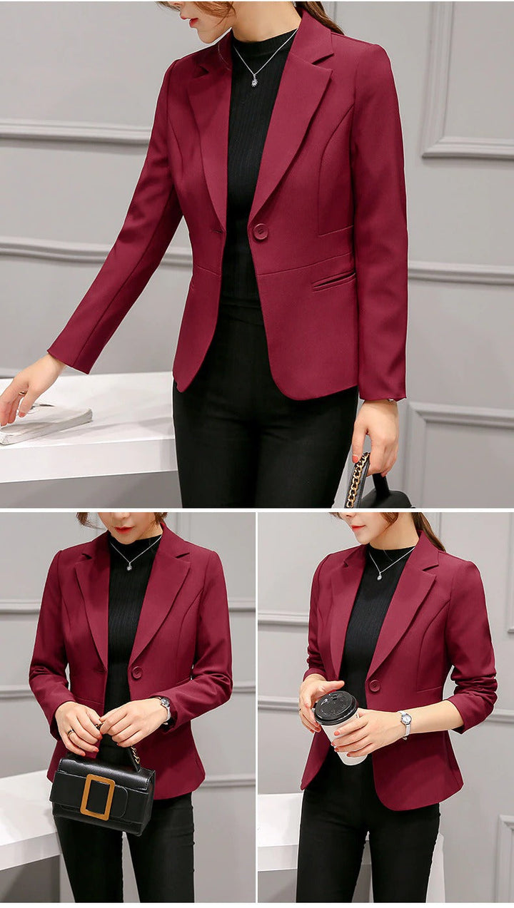 Drune | Lässig Taschen Kurz Blazer