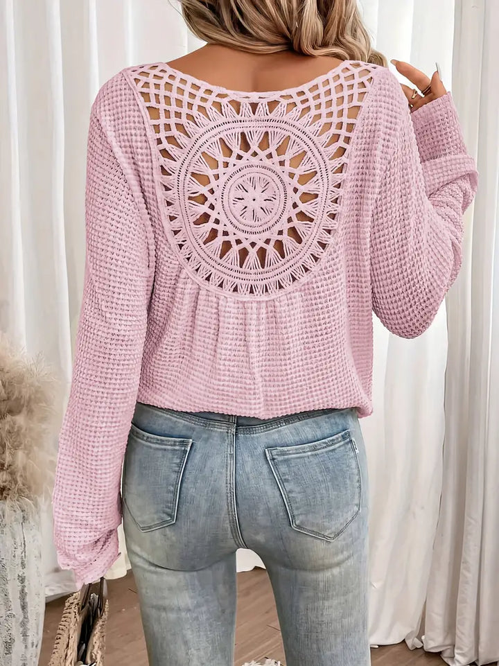 Drune | Eleganter V-Ausschnitt Pullover mit Zeitlosem Design