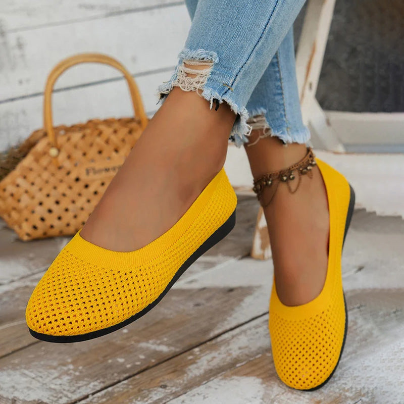 Lässige Atmungsaktive Flache Schuhe Drune
