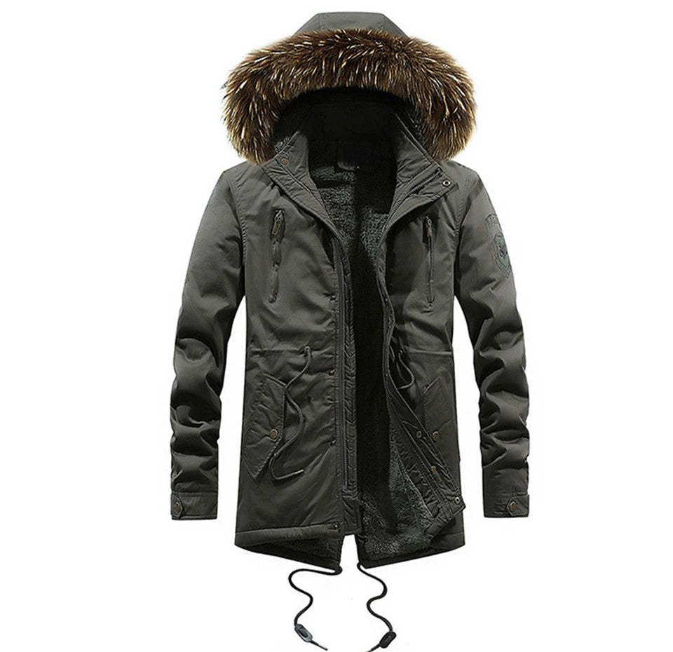Drune | Winterjacke Mit Kapuze Für Männer