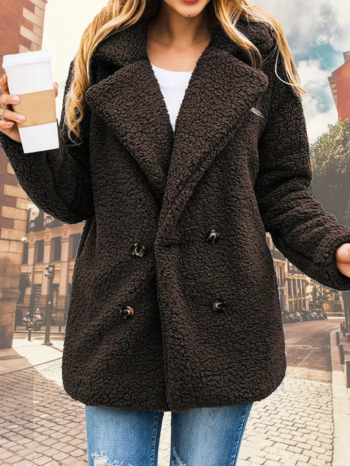 Drune | Fleece-Strickjacke