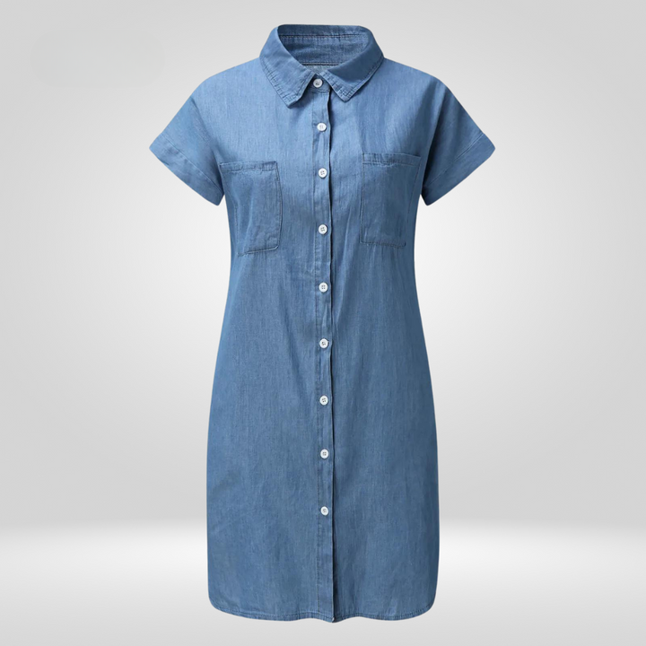 Drune | Elegantes Denim Kleid