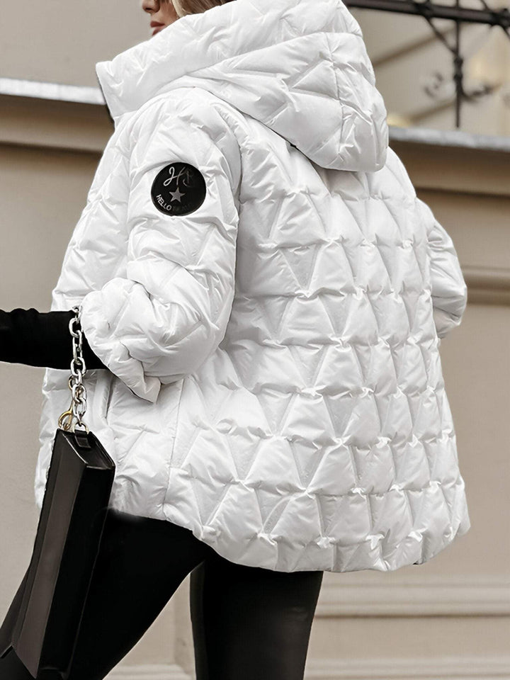 Drune | Patchwork-Jacke mit Kapuze