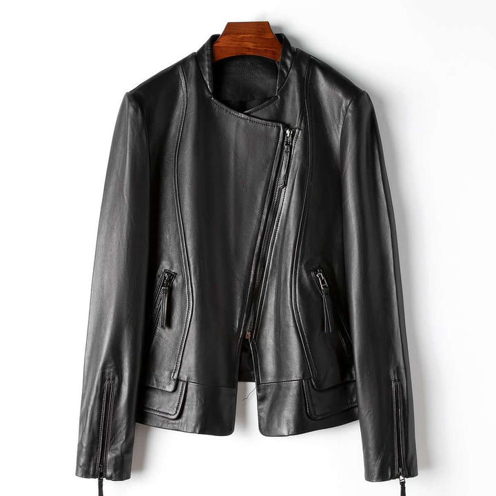 Drune | Damen Stilvolle Lederjacke