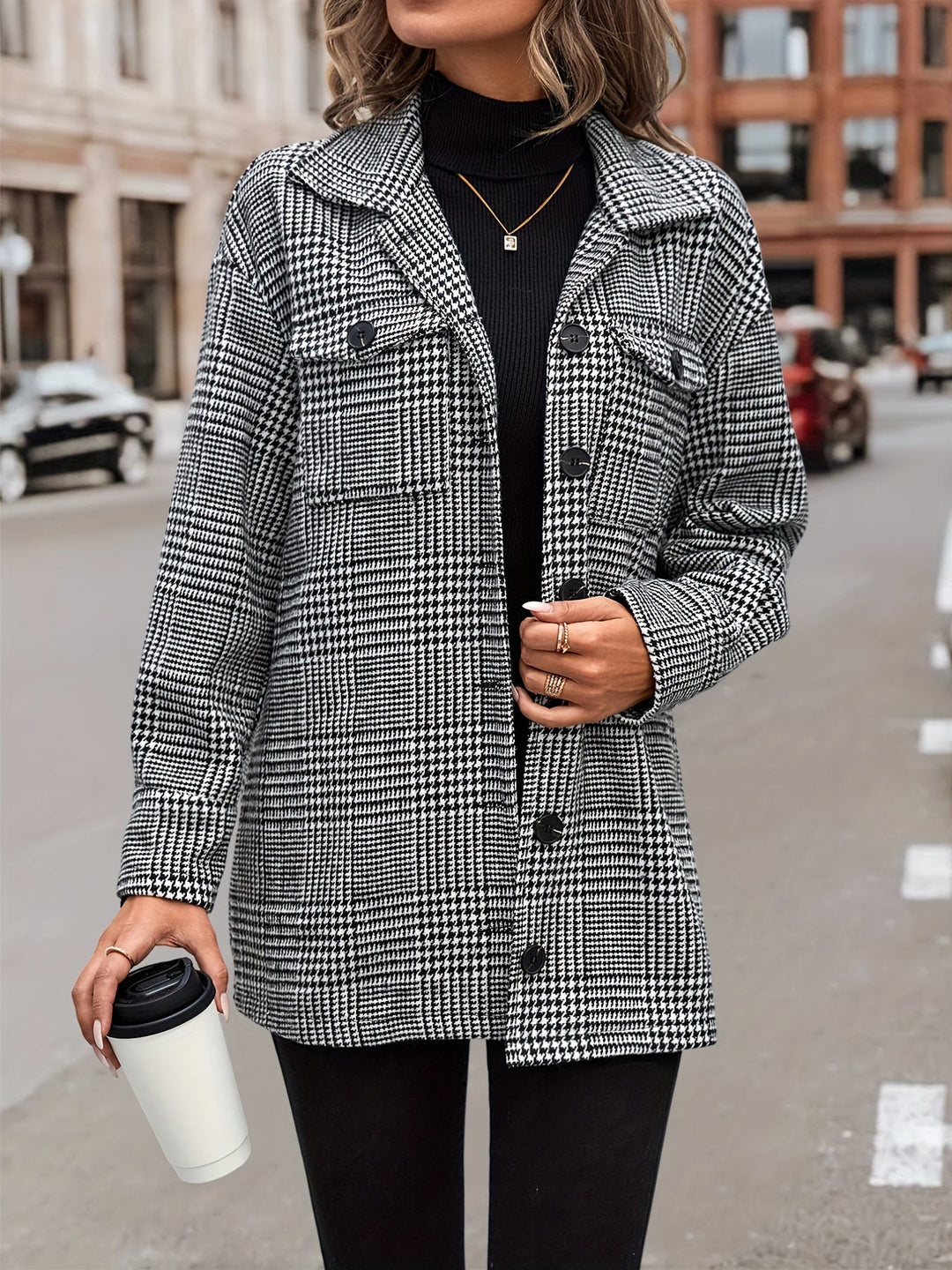 Drune | Klappentaschen Einreiher Jacke