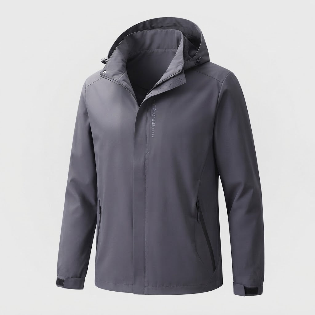 Herren Wind- und Wasserabweisende Sportjacke Drune