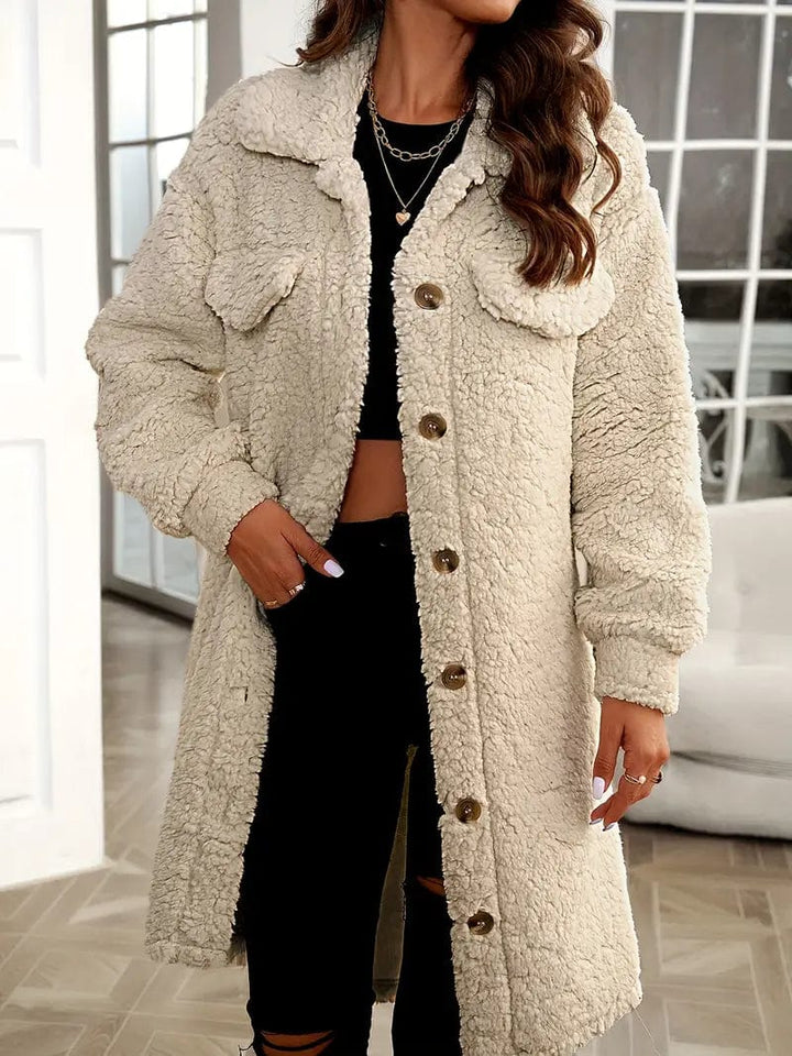 Drune | Langer Mantel Lässig Zeitlos Stil Ideal für den Winter