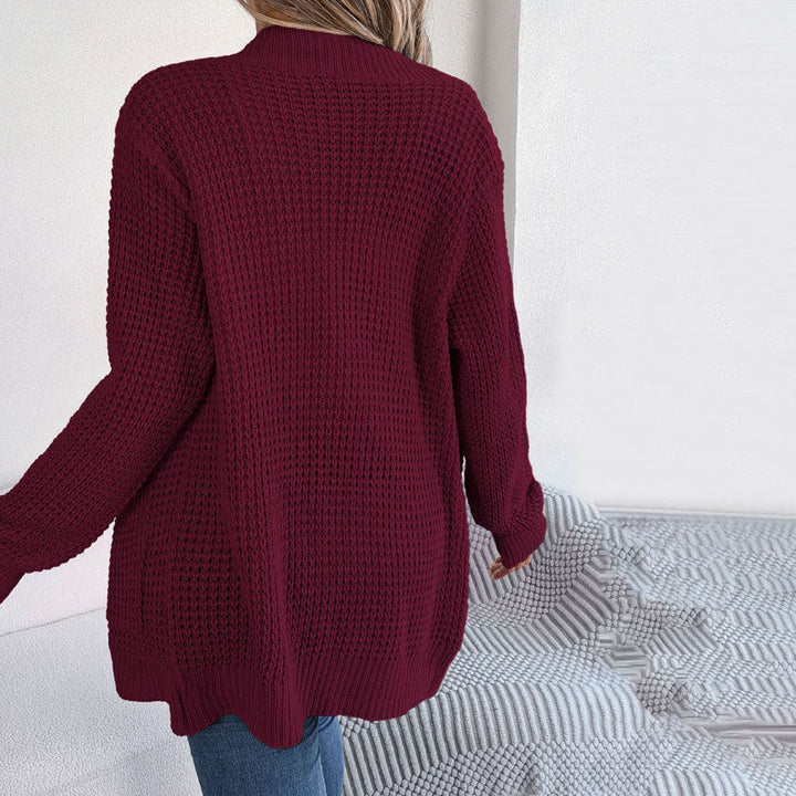 Drune | Modische Strickstrickjacke mit Muster