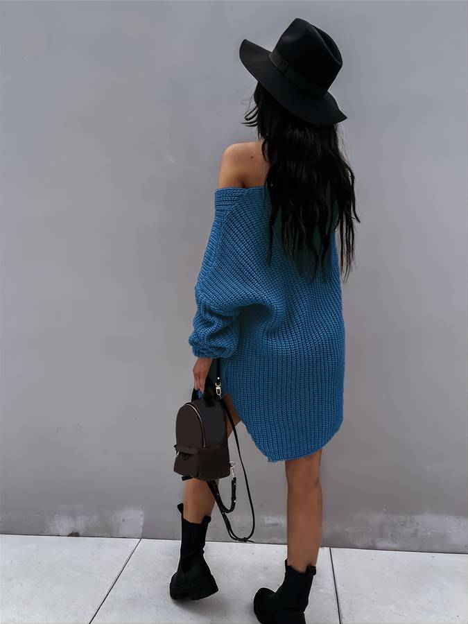 Drune - Übergroßes Strickkleid