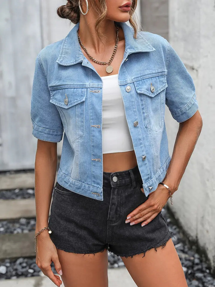 Drune | kurze Jeansjacke Adèle
