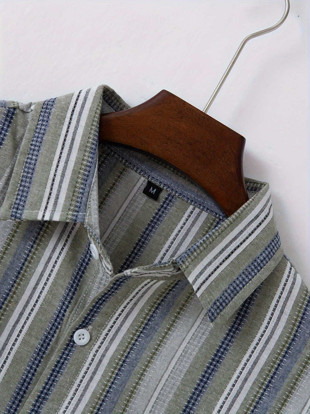 Drune | Gestreiftes Baumwoll Leinen Herrenhemd für entspannte Looks
