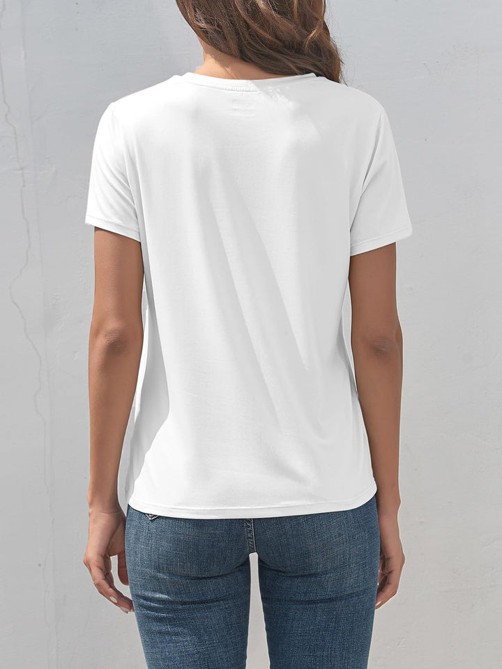 Drune | Smile Rundhals Kurzarm T-Shirt