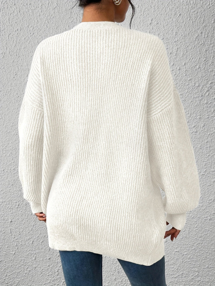 Drune | warmer Baumwollstrickwaren-Cardigan für Damen - Ideal für den Winter