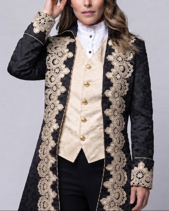 Damenbluse mit Stehkragen und Raffung Drune