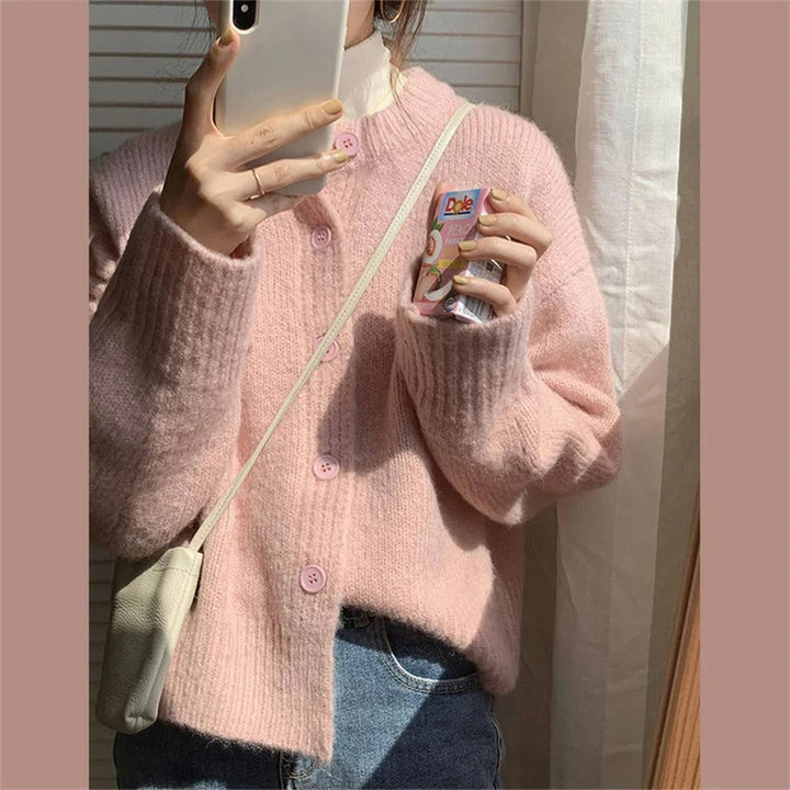 Drune | Cozy casual knit cardigan sweater
