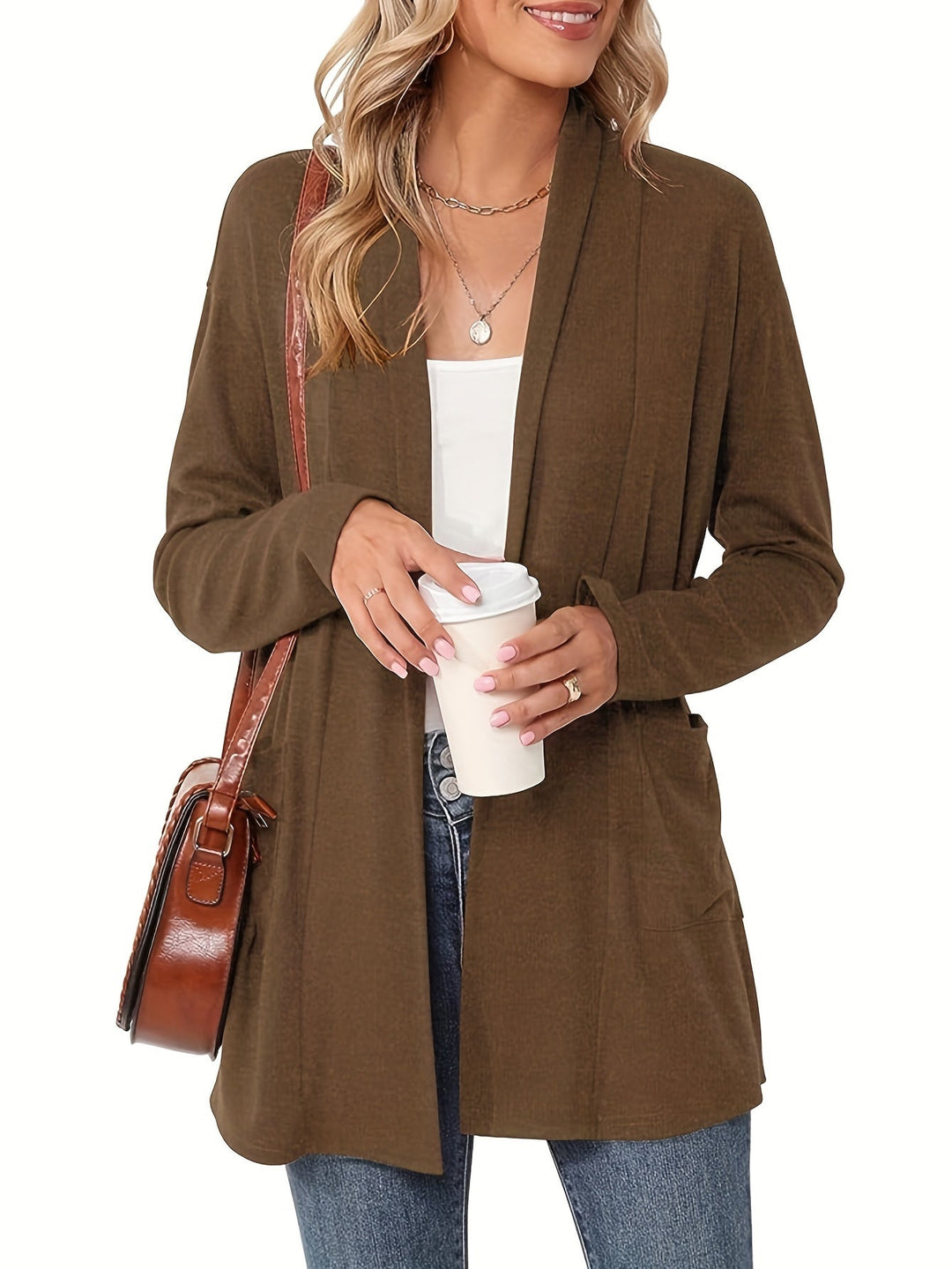 Drune | Klassische Strickjacke für Damen