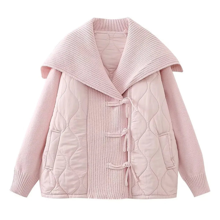Drune | Oversized Damenjacke mit Lässigem Marinekragen