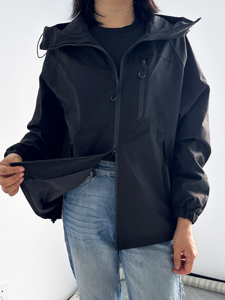 Drune | Moderne Wasser Und Winddichte Regenjacke Für Damen