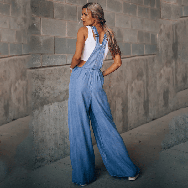 Drune | Damen Denim Overall