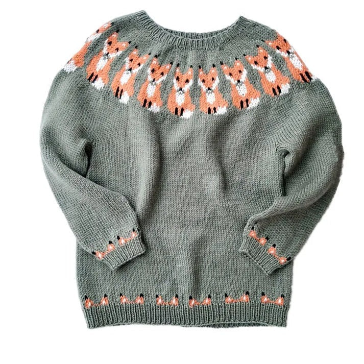 Drune | Nordisk Strickpullover Weiche Wollmischung Gemütliche Eleganz
