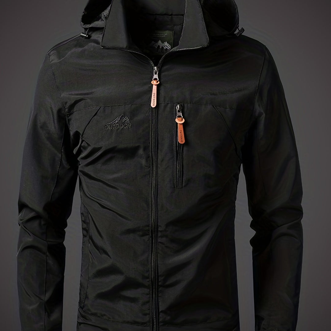Drune | Wasserabweisende Herren Softshelljacke Mit Kapuze