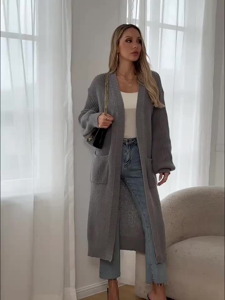 Drune | Strickjacke mit Gürtel für Damen