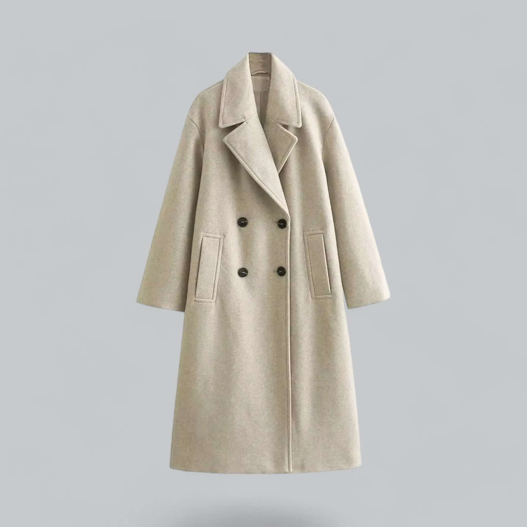 Drune | Damen Oversized Knopfmantel