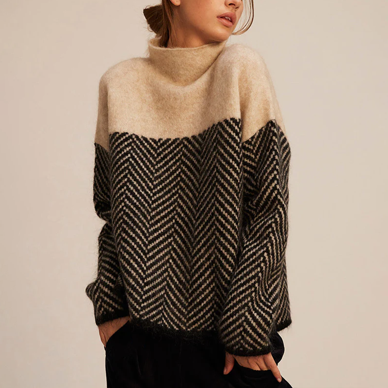 Drune | Klassischer Rollkragenpullover für Damen