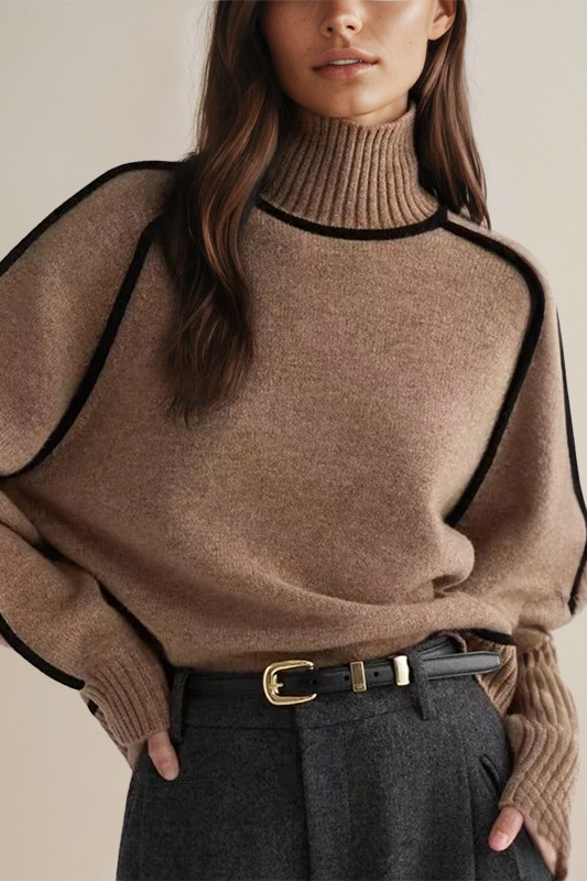 Drune | Pullover - Damen Luxus Rollkragenpullover