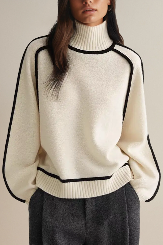 Drune | Pullover - Damen Luxus Rollkragenpullover